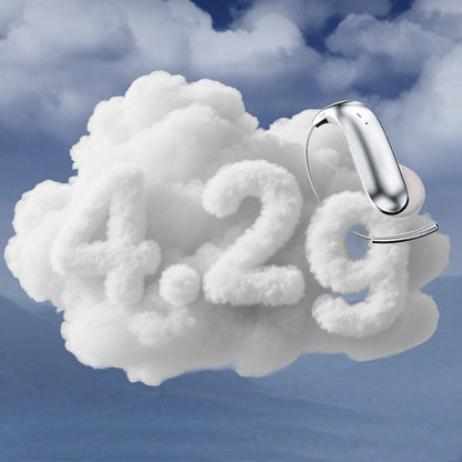 💥Bluetooth 6.0 Earbuds – 4.2g ultra-light, barely there feel. 48H playtime, IPX5 sweatproof. Perfect for runs & daily listening. ⚡✨