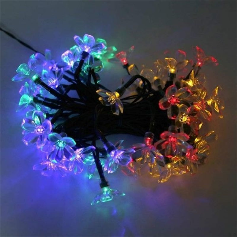 Festival Waterproof LED String Lights for Lawn and Courtyard Decor