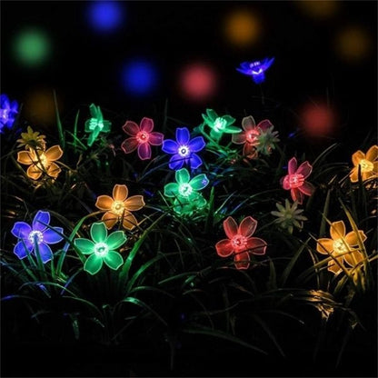 Festival Waterproof LED String Lights for Lawn and Courtyard Decor