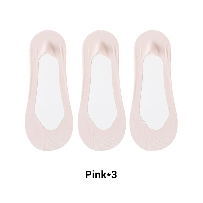 Women's Ultra-Invisible Sheer Mesh Low-Cut Boat Socks