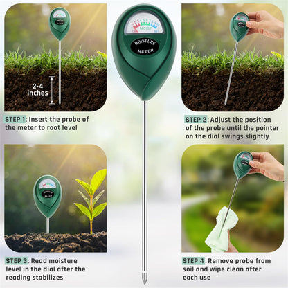 Professional Soil Moisture Meter for Indoor & Outdoor Plants🌱💦