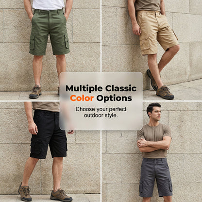 🩳🏕️Men's Outdoor Cargo Shorts – Multi-Pocket & Breathable