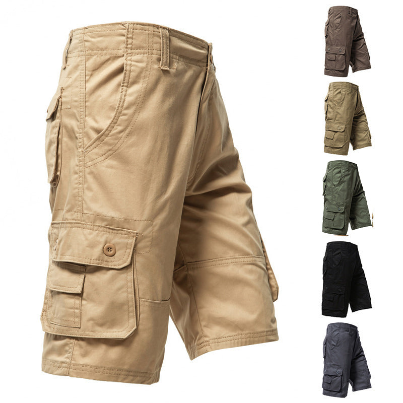 🩳🏕️Men's Outdoor Cargo Shorts – Multi-Pocket & Breathable