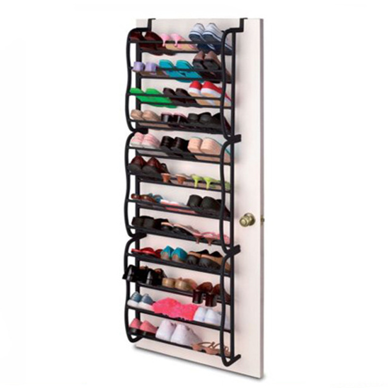 👟  Over-the-Door Shoe Rack Organizer – 24 pockets & tool-free install – Fits standard doors, holds up to 24 pairs – perfect for entryway or closet 🚪✨