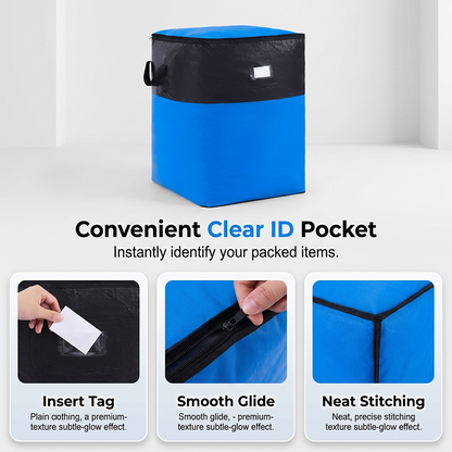📦 Collapsible Storage and Moving Bag🏆Heavy-Duty • Extra-Large • Reusable ✅️