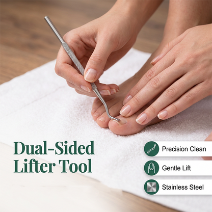 ✂️ 3-Piece Professional Toenail Clipper Set – Precision Curved Blades, Non-Slip Grip & Travel Case 🦶✨