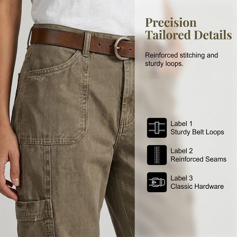 👖Women's Relaxed Casual Cargo Capris – Utility Pockets, Breathable, Relaxed Fit ✨