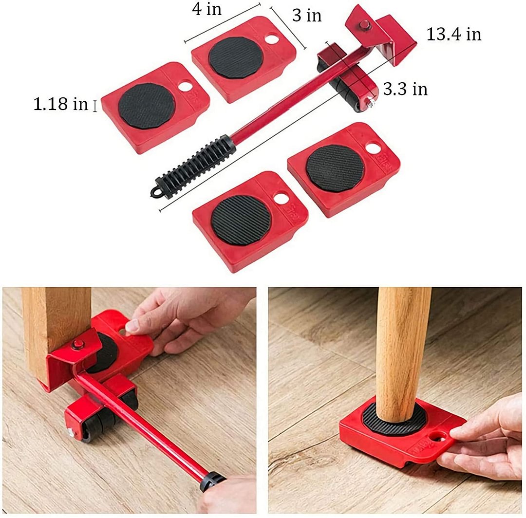 ⚡ Furniture Lifter Sliders – Labor‑Saving, Sturdy, Practical ✅