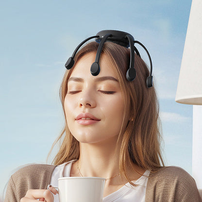 ✨ 8-Point Cordless Scalp Massager | 4 Modes & USB-C Rechargeable