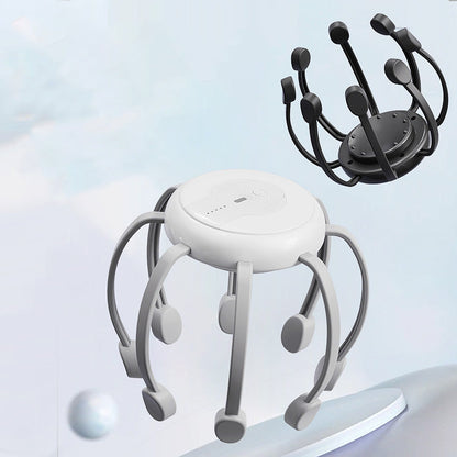 ✨ 8-Point Cordless Scalp Massager | 4 Modes & USB-C Rechargeable