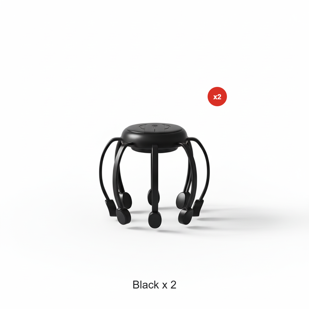 ✨ 8-Point Cordless Scalp Massager | 4 Modes & USB-C Rechargeable