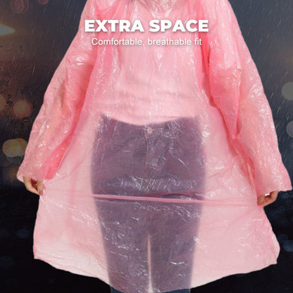 Mini Ball Shape Disposable Raincoat – Ultra‑compact ball packaging fits in any bag, purse or glove box. Waterproof & easy to use – always ready for sudden showers! 🌧️✨