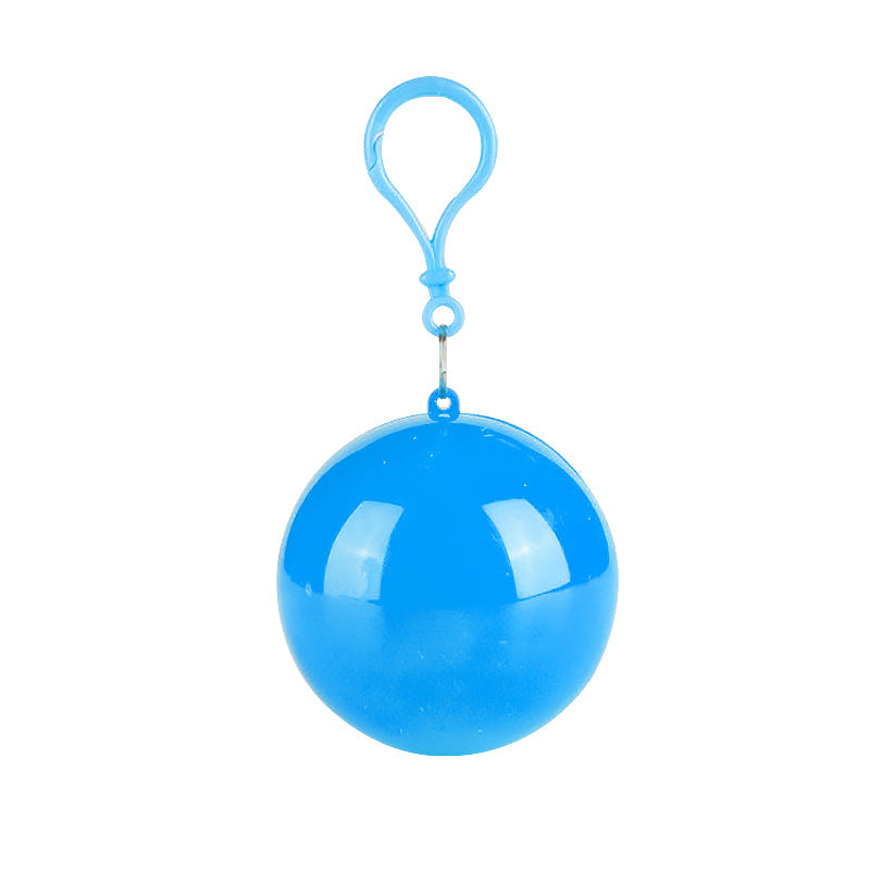 Mini Ball Shape Disposable Raincoat – Ultra‑compact ball packaging fits in any bag, purse or glove box. Waterproof & easy to use – always ready for sudden showers! 🌧️✨