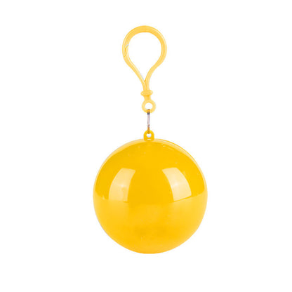 Mini Ball Shape Disposable Raincoat – Ultra‑compact ball packaging fits in any bag, purse or glove box. Waterproof & easy to use – always ready for sudden showers! 🌧️✨