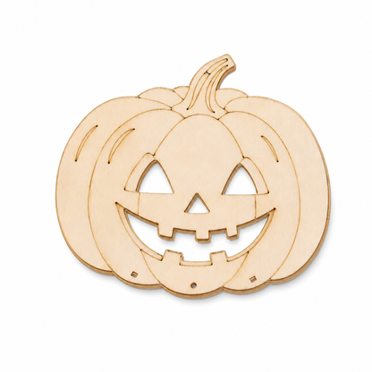 ⏰ Halloween Wooden Pumpkin Craft Kit | DIY Wind Chime 🎃