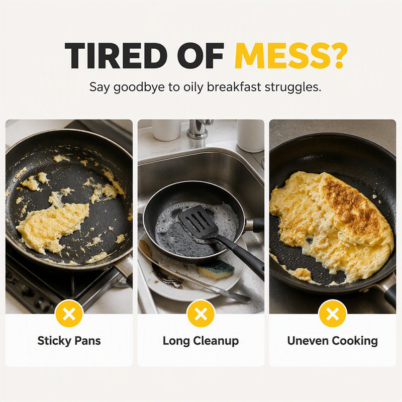 ⏳Time-Limited Special⏰2-in-1 Omelet Maker & Egg Cup Cooker