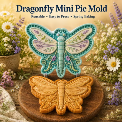 🥧 Floral Pie Press Mold – Easy Decorative Baking for Any Occasion
