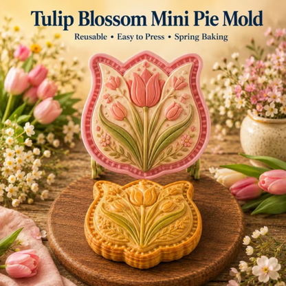 🥧 Floral Pie Press Mold – Easy Decorative Baking for Any Occasion
