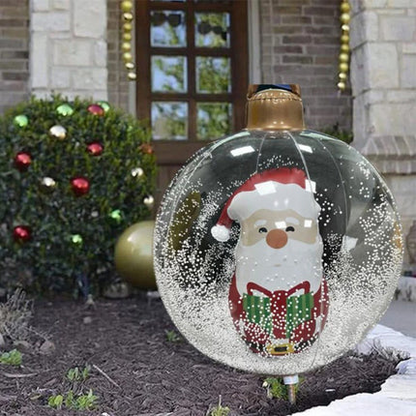 Outdoor Christmas PVC inflatable Decorated Ball