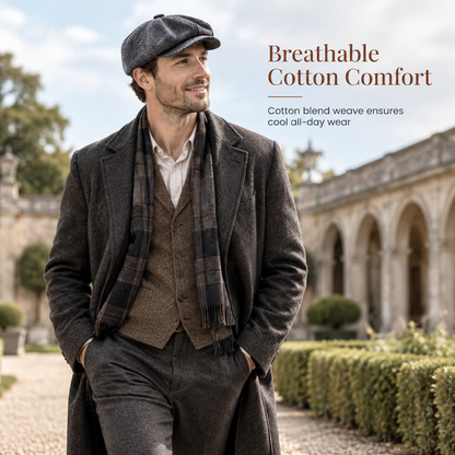 🧢 Vintage British Style Unisex Newsboy Cap | No boring hat, no uncomfortable fit – Classic & casual for daily wear and outings ✨