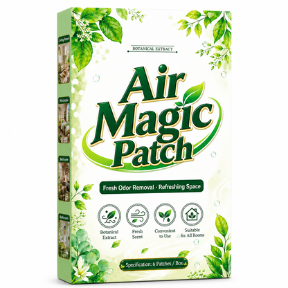 🧪 6Pcs Mold Purifying Patches – Botanical Mildew Removal Pads, Long Lasting Mold Inhibitor for Bathroom, Kitchen, Wall Corners & Damp Hidden Spots